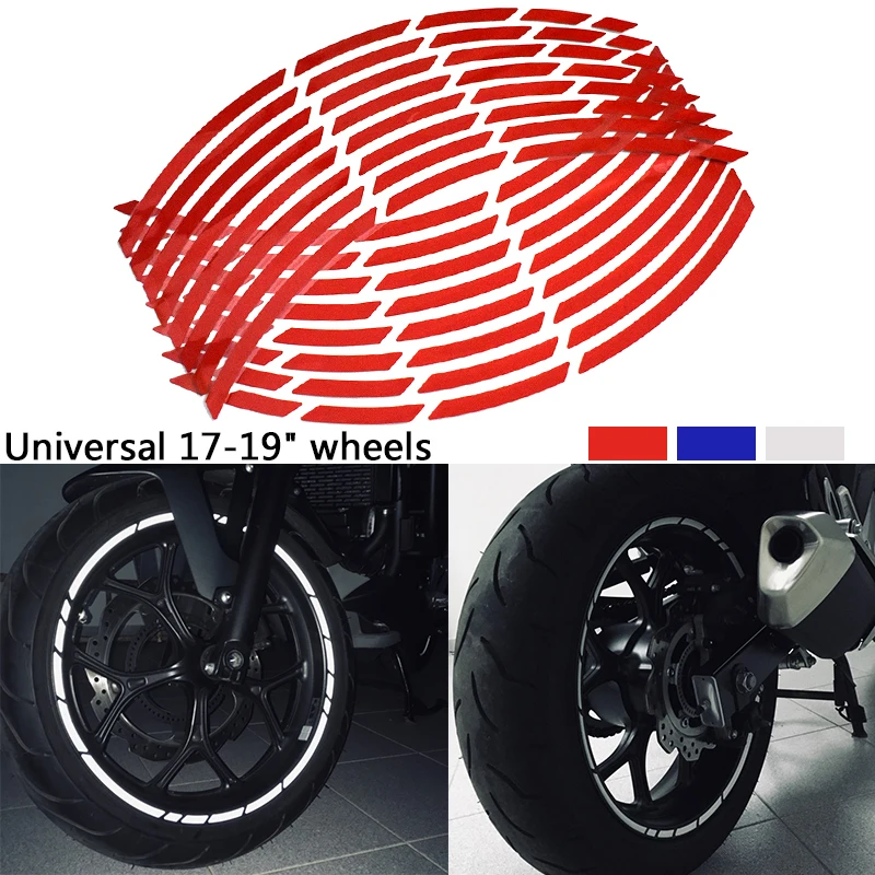 Car Motorcycle Tire Rim Stickers 17