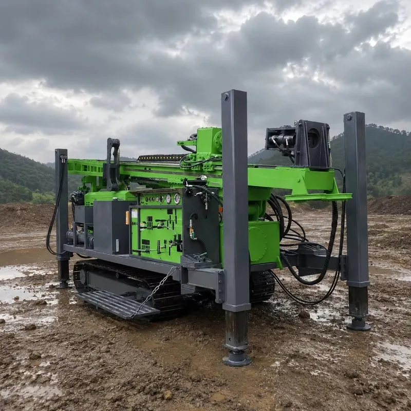 Customized Fully Hydraulic Core Drilling Rig Engine Pump Motor PLC 1600m High Efficiency 10000kg 6-Month Warranty 95mm Through-H