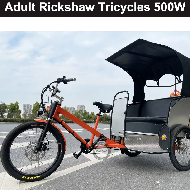 Factory Selling Tourist Rickshaw Bike High Quality City Sightseeing Vehicles Tuk Tuk With Long Range