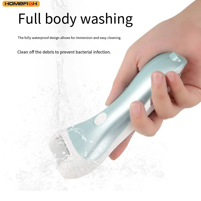 HOMEFISH Electric Pedicure Foot USB Rechargeable Power Display Grinding Exfoliator Replacement Heads For Heel Callus Remover image 2