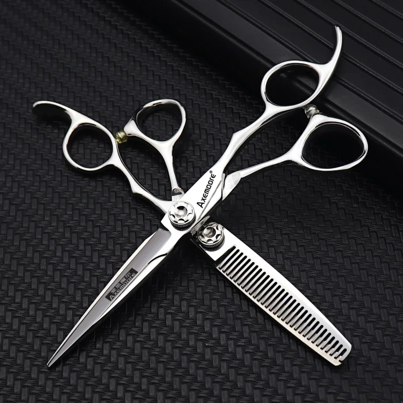 6.0 inch Professional Hair Scissors salon Hairdressing Scissors Barber Cutting thinning Shears Scissor