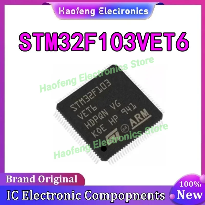 

STM32F103VET6 STM32F103VE STM32F103 STM32F STM32 STM LQFP100 IC MCU чип 100% новый оригинальный в наличии
