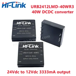Hi-Link URB2412LMD-40WR3 Step Down Isolated Power Supply Module 40W 24V to 12V 3333mA Output DCDC Intelligent Switch Converter