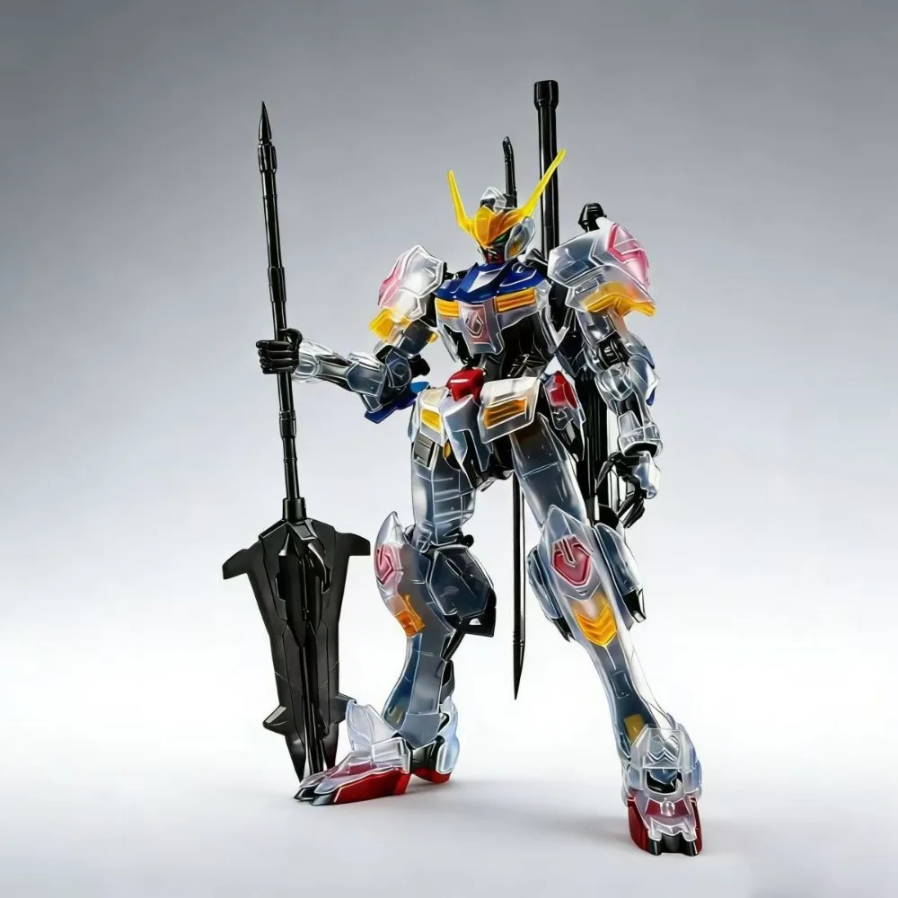 

HG Barbatos Action Figure 1/144 Scale Model Kit Articulated Replaceable Parts Water Decal Display Stand Toy Fids Birthday Gift