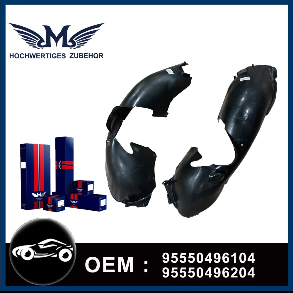 

M Brand Auto Part OEM 95550496104 95550496204 Front Fender Liner Splash Guard for Porsche Cayenne 2008-2010