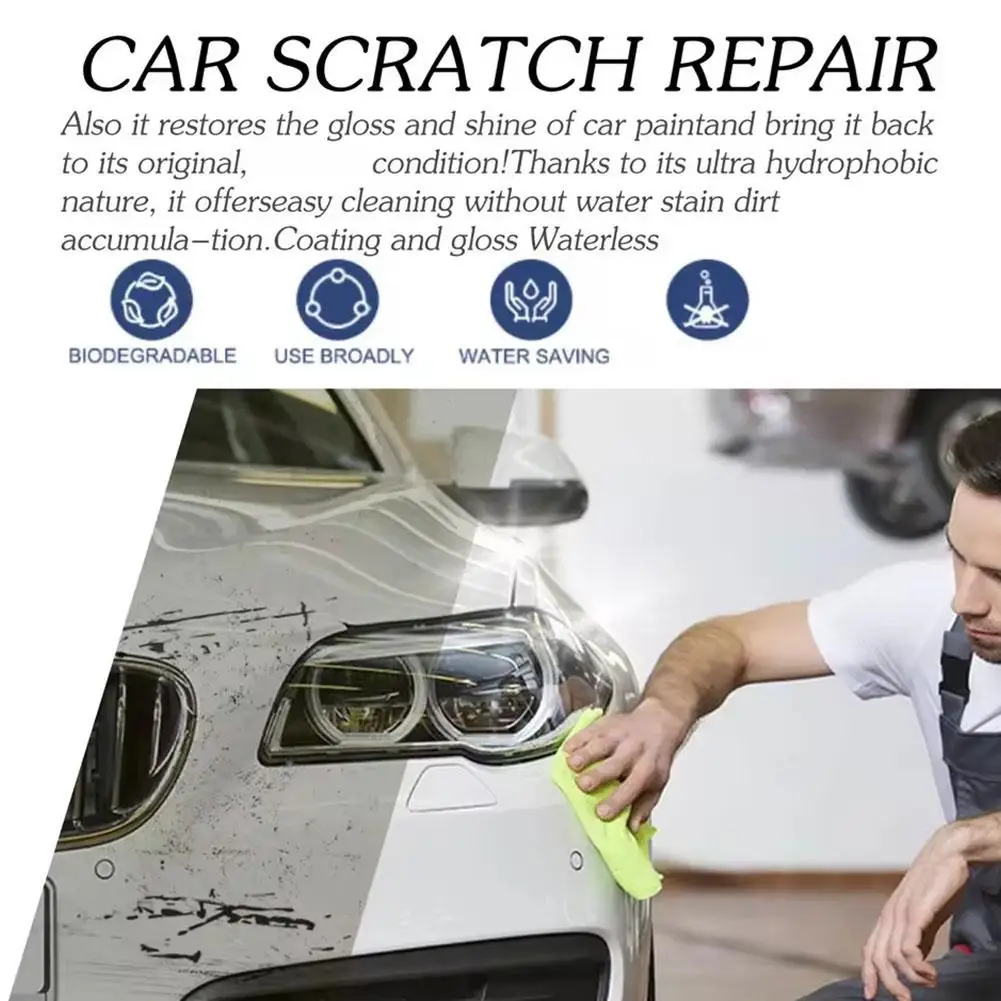 Car Scratch Remover - Professional Deep Cleaning Restorer | Time Saving Paint Light Scratch Remover Wax for Car for Polishi J3M4