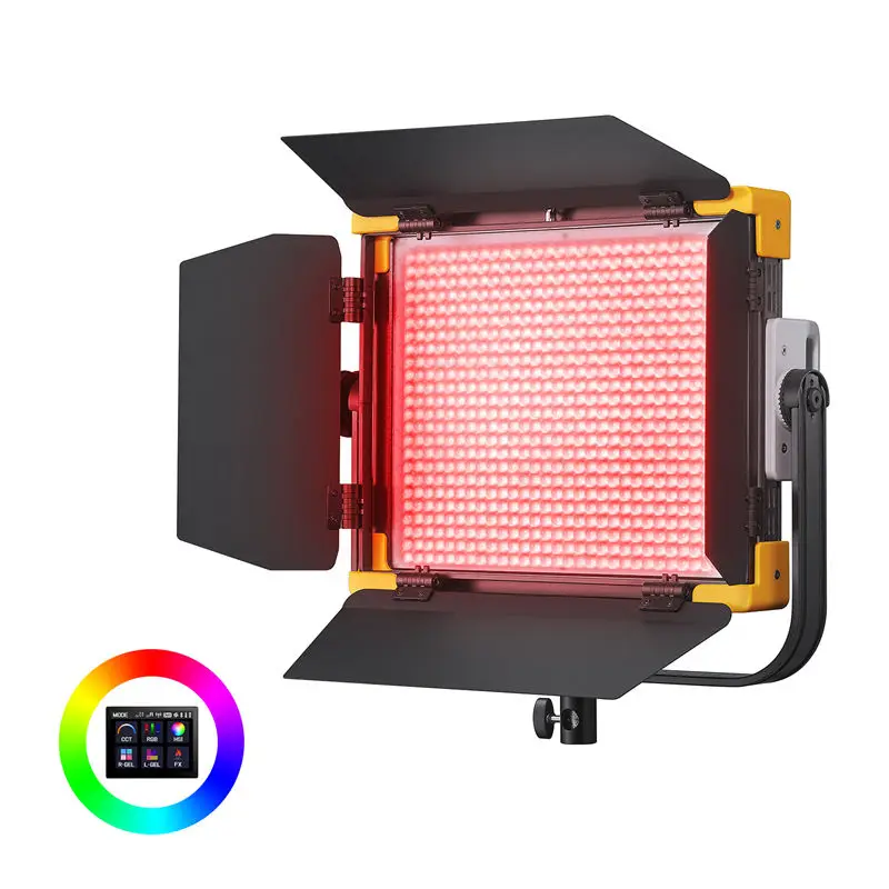 Godox LD75R LD150R LD150RS RGB Panel Light 150W 75W LED Video Light Studio Photography DMX APP Control News Live Video Lighting