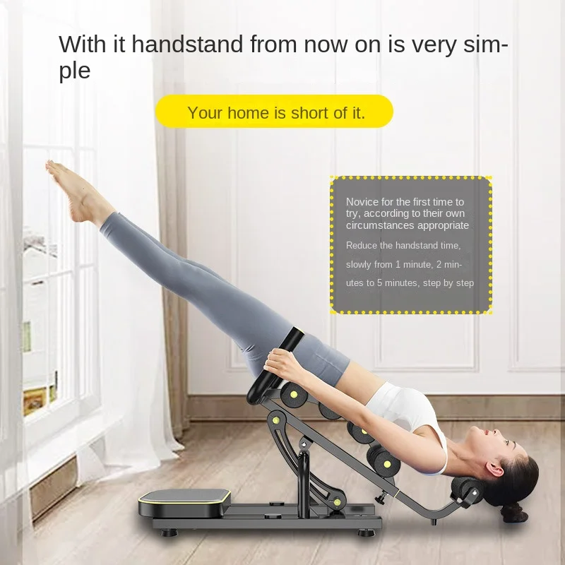 Waist Relaxer Inverted Yoga Back Opening Assist Waist Machine Lumbar Spine Extension Stretcher Fitness Equipment inverted chair