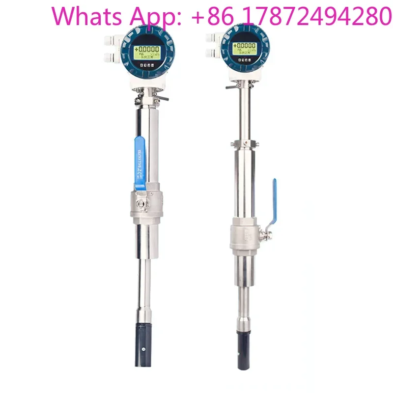 DN2000 Insertion Electromagnetic Flowmeter for Large Pipes, IP68 Waterproof, CE Certified