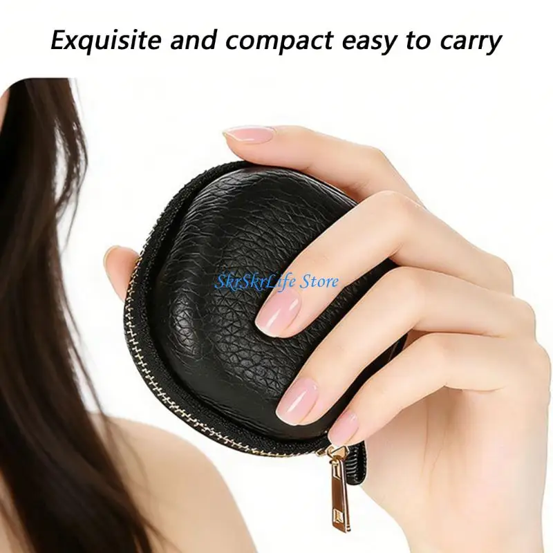 E65E Ergonomic Storage Box for Buds 4 Earbud with Smooth Zippers and Inner Pocket