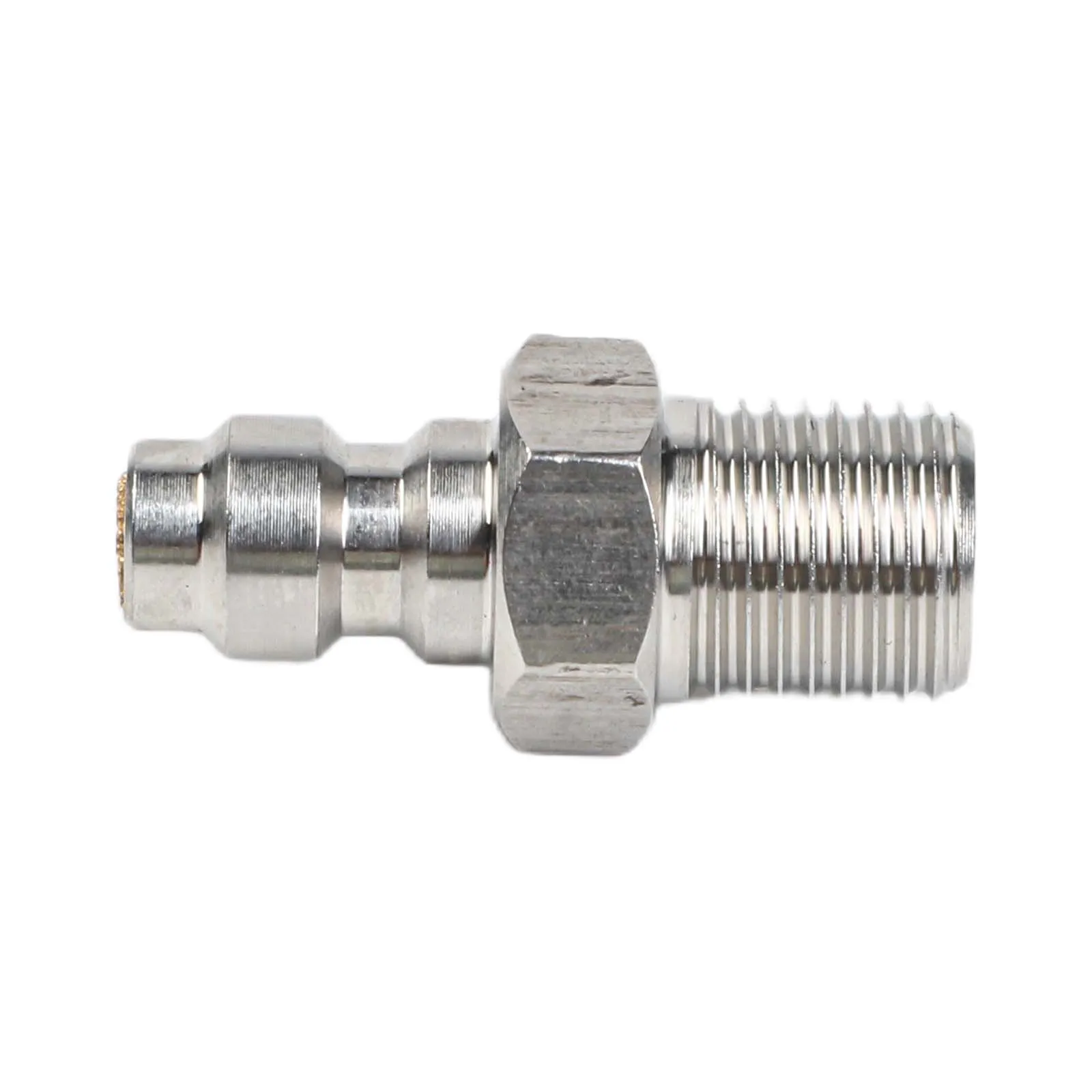 Connector Connect Valve M10*1 Stainless Steel + Copper With Filter 1pc Check Male Outdoor Industry Home Useful