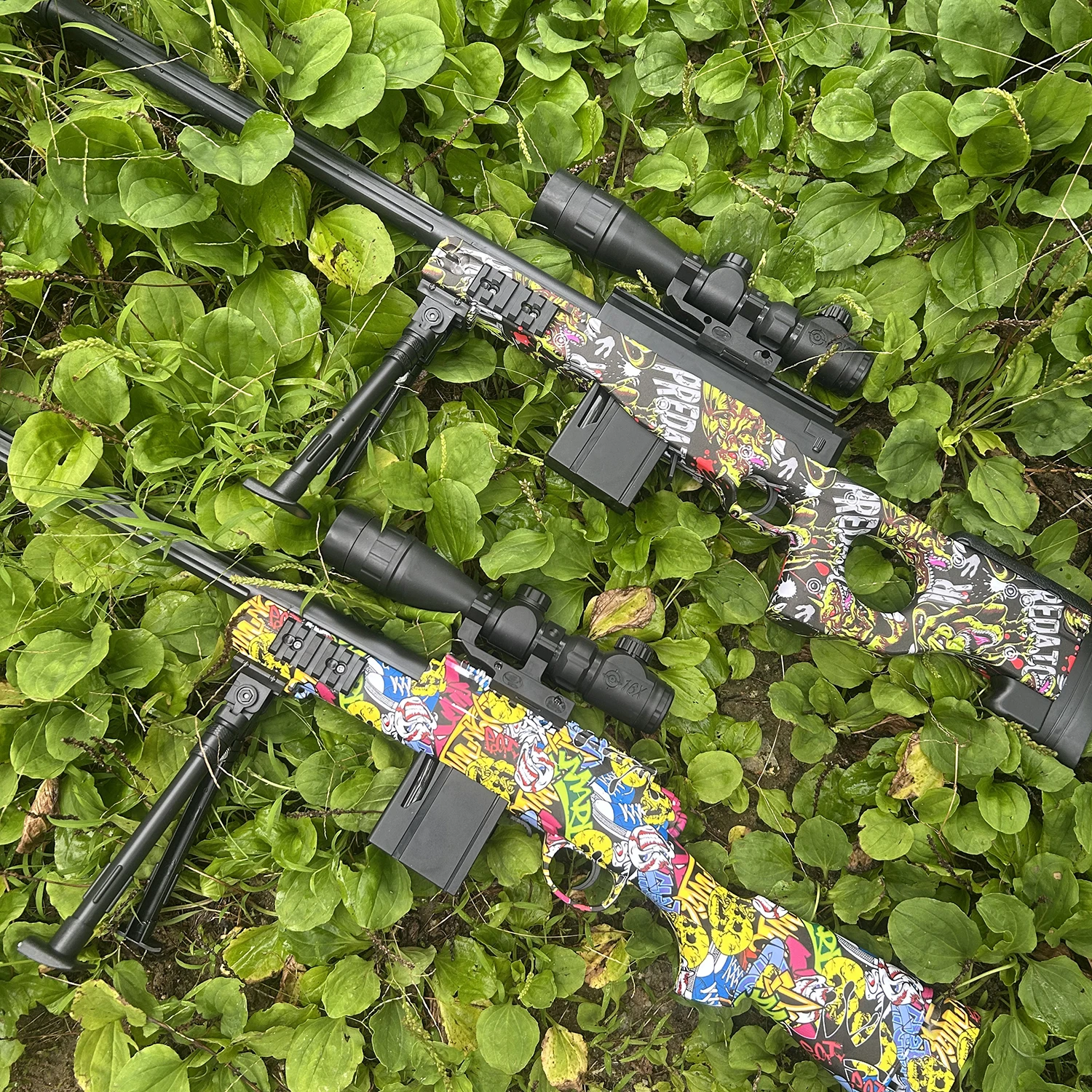 Nowy Model AWM&M24, Pistolet Zabawka z Ręcznym Nagrywaniem, Boczne Wyciąganie, Górny Łożysko, Strzelanie Kulami Żelowymi 7-8mm, Ten Sam Styl, Zabawka dla Chłopca