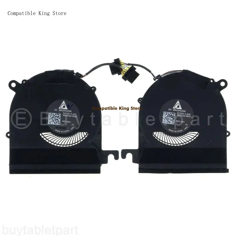 d NEW CPU+GPU Cooling Fan For HP ELITEBOOK X360 1020 G2 Laptop ND55C29-16K22