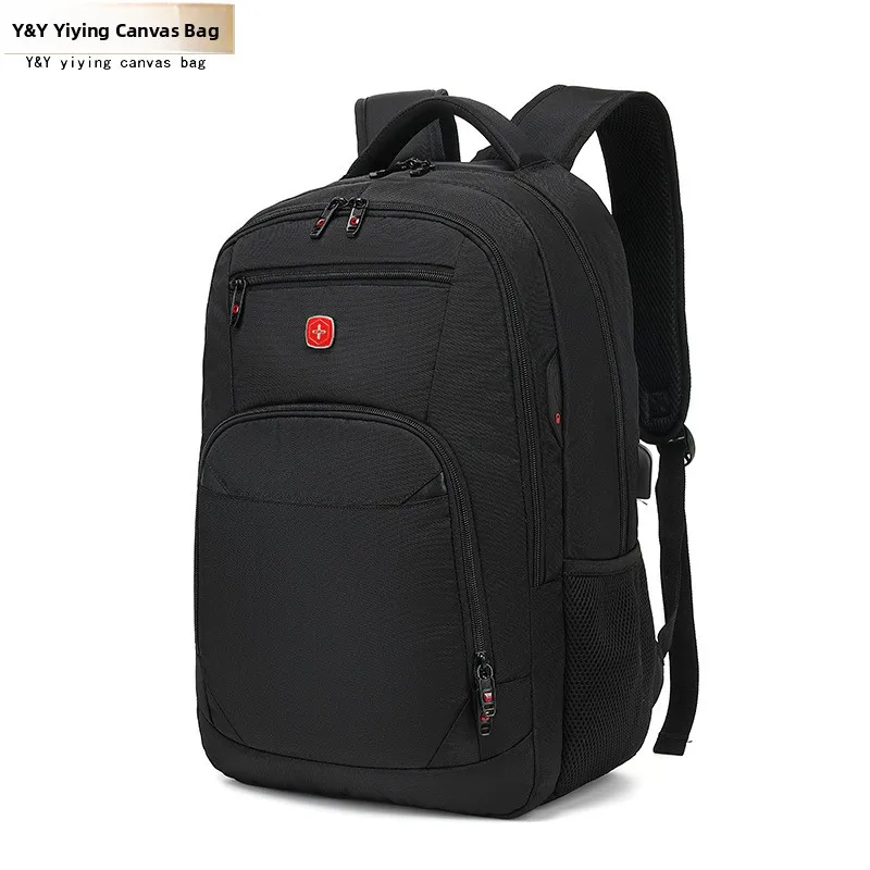 casual-outdoor-nylon-backpack-men's-wear-resistant-waterproof-travel-laptop-bag-student-bookbag-lightweight-daily-use