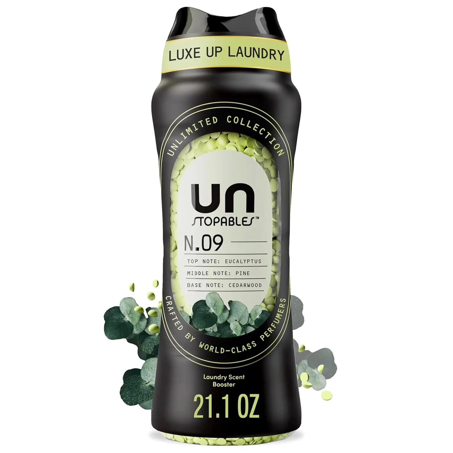 Unstopables Unlimited Collection In-Wash Laundry Scent Booster Beads, No. 09, Fine Fragrance, Long-Lasting Fresh Scent Beads, 21