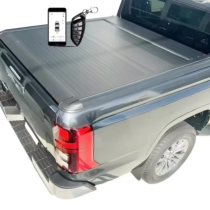 

Electric Roller Shutter Roll-up Retractable Tonneau Cover For Ranger Wildtrak Raptor Xlt Xls T6 T7 T8 T9 2023