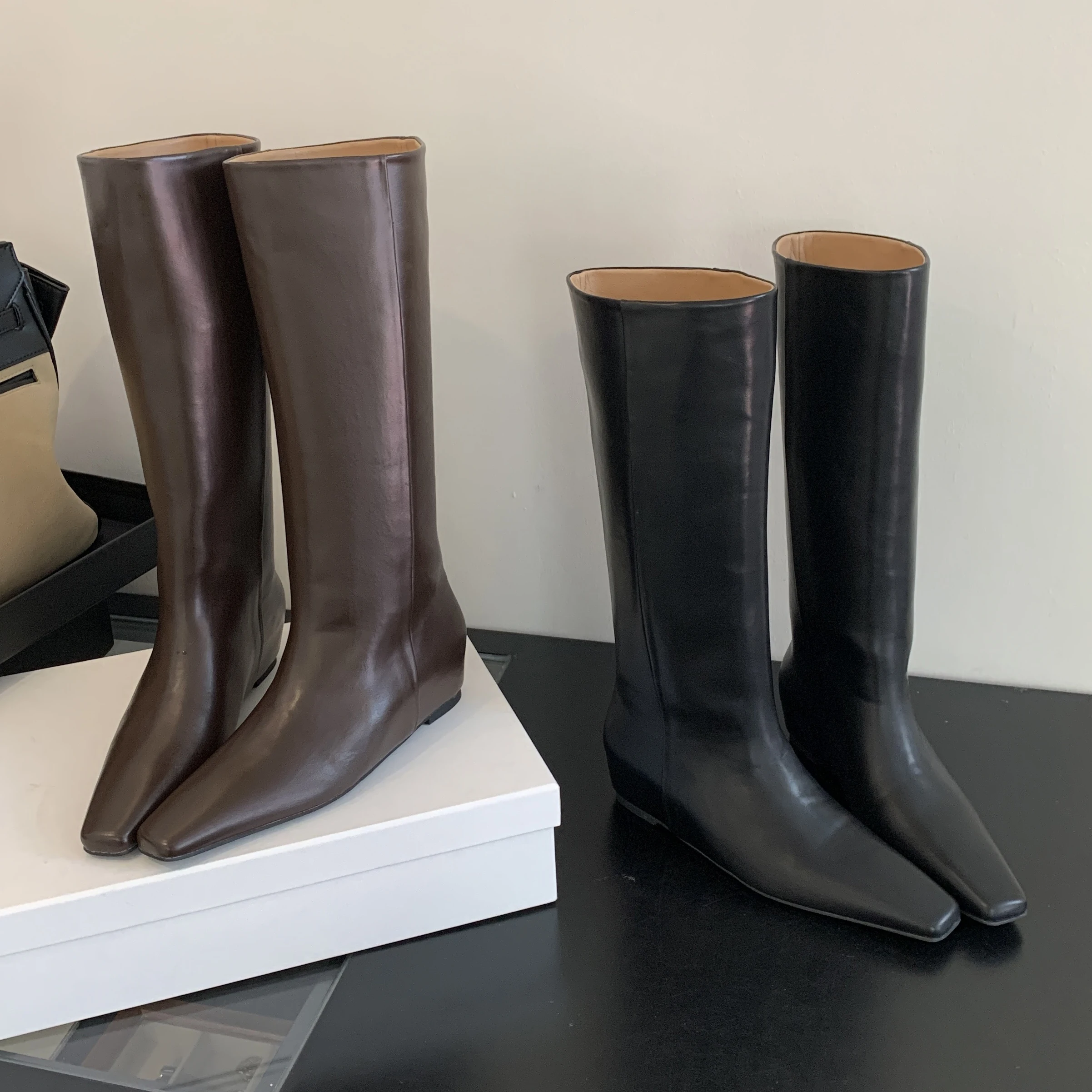 Eilyken Zacht Leer Puntschoen - Winter Fashion Women Boots recensie en prijs