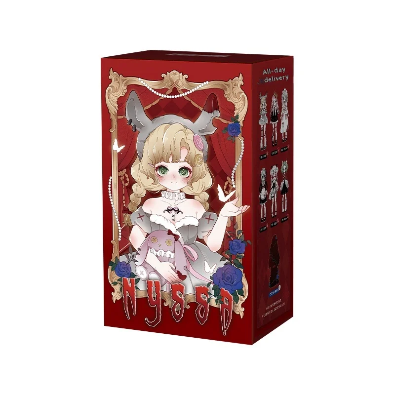 

Подлинная Коллекционная фигурка Nyssa Nightmare Dystopia 12 см BJD, шарнирная игрушка, модная слепая коробка, милая игрушка