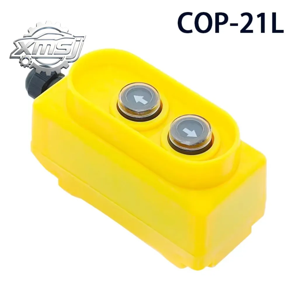 Grúa COP-21L, interruptor de control directo, botones arriba y abajo, voltaje 380 V, control directo, polipasto eléctrico