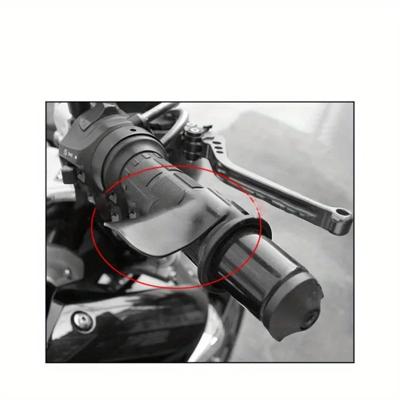 دراجة نارية خنق وزارة الدفاع الروك-1 قطعة مريح يده توفير الطاقة ABS الراتنج رافعة عدة لسهولة التسارع #4