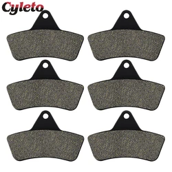 Motorcycle Front or Rear Brake Pads for Arctic Cat 250 300 375 400 454 Bearcat 500 650 H1 Auto Utility 2x4 4x4 1996-2007