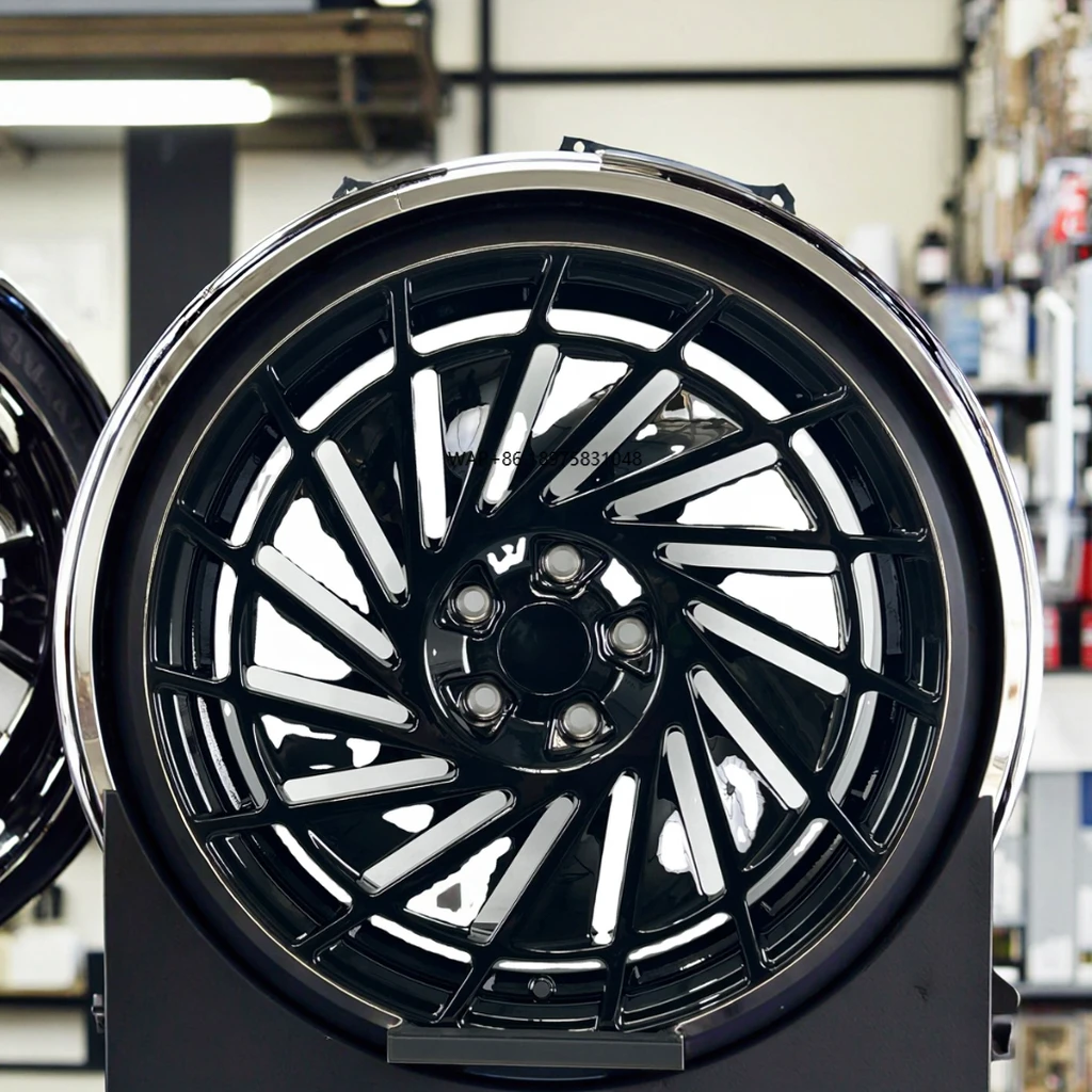 

Tianyi New Custom Forged High Performance Aluminum Alloy 18-24 Inch Automotive Wheels with Chrome Mesh Design Universal Fitment
