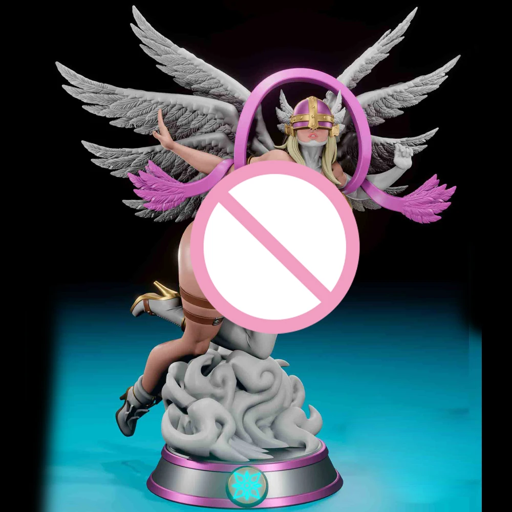 

1/24 3d Printing Model Kit FUTA Beauty Angel Girl NSFW Doll Anime Figure Model Kit DIY Miniature Reduction Statue Unpainted Toys