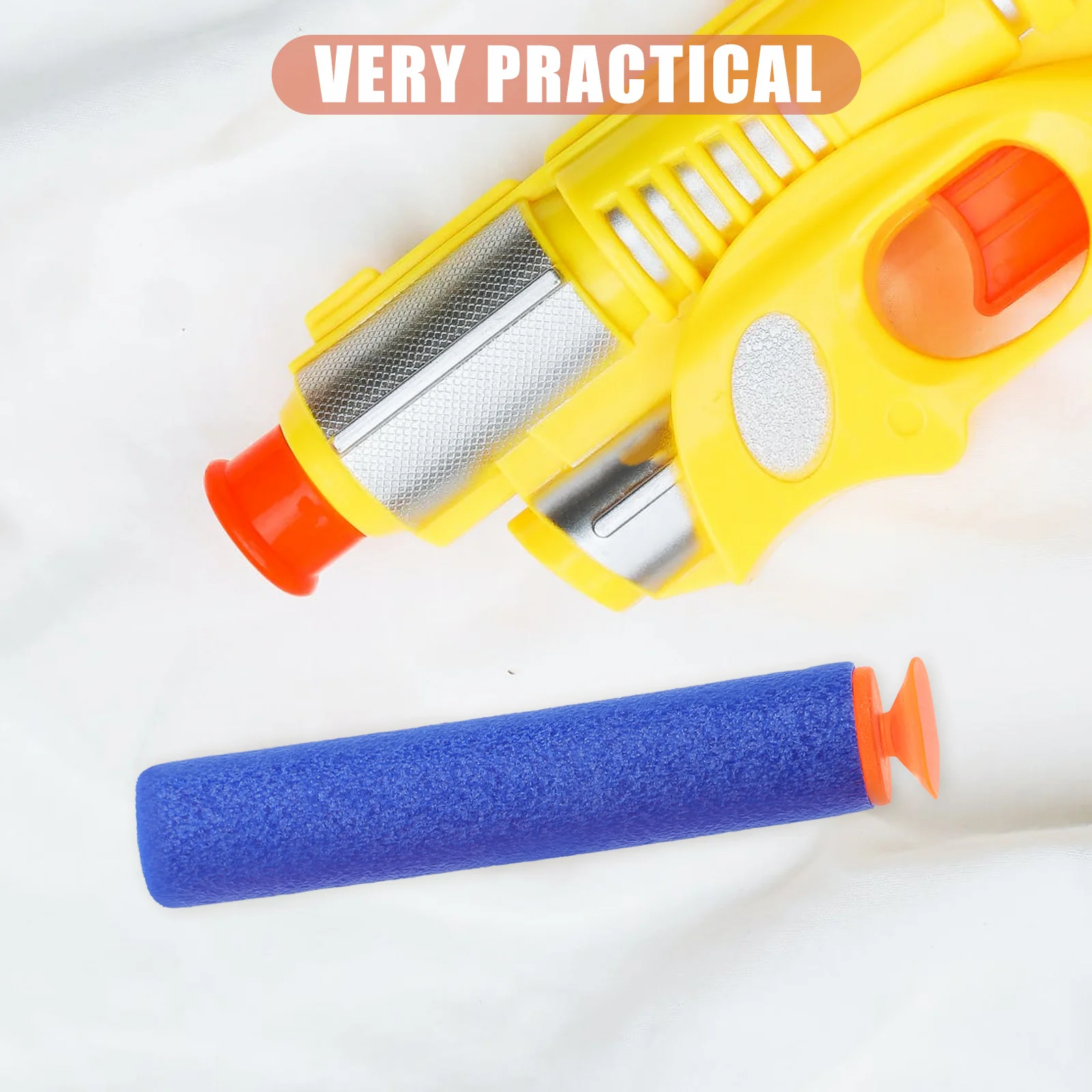 

100pcs 7.2Cm Foam Darts For War Game A0707 A0714 H34069 Compatible Kids Guns War Game Darts Multicolor Outdoor Sport