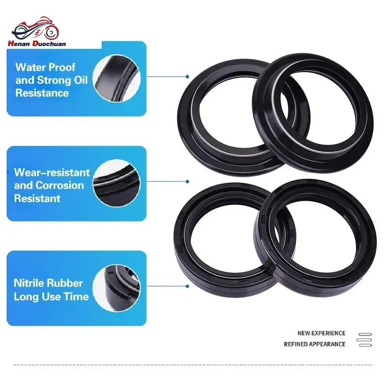 41x54x11 Motorcycle Front Fork Oil Seal 41 54 Dust Seal for Honda CBR400F CBR400 CBR400RR NC29 Gull Arm RVF400 NC35 RVF CBR 400