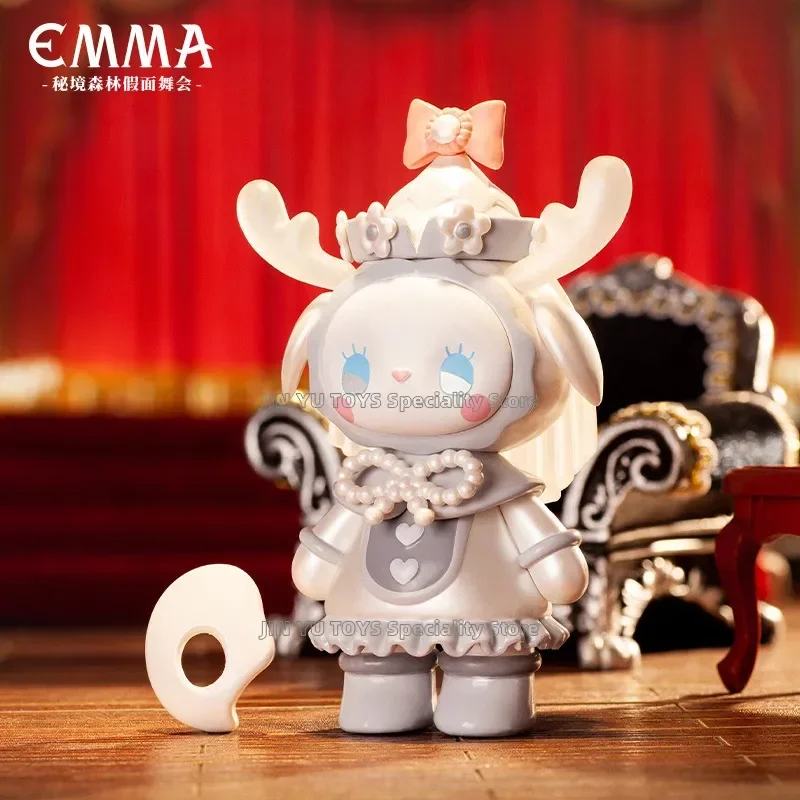 Emma Secret Forest Masquerade série blind box para menina, figuras