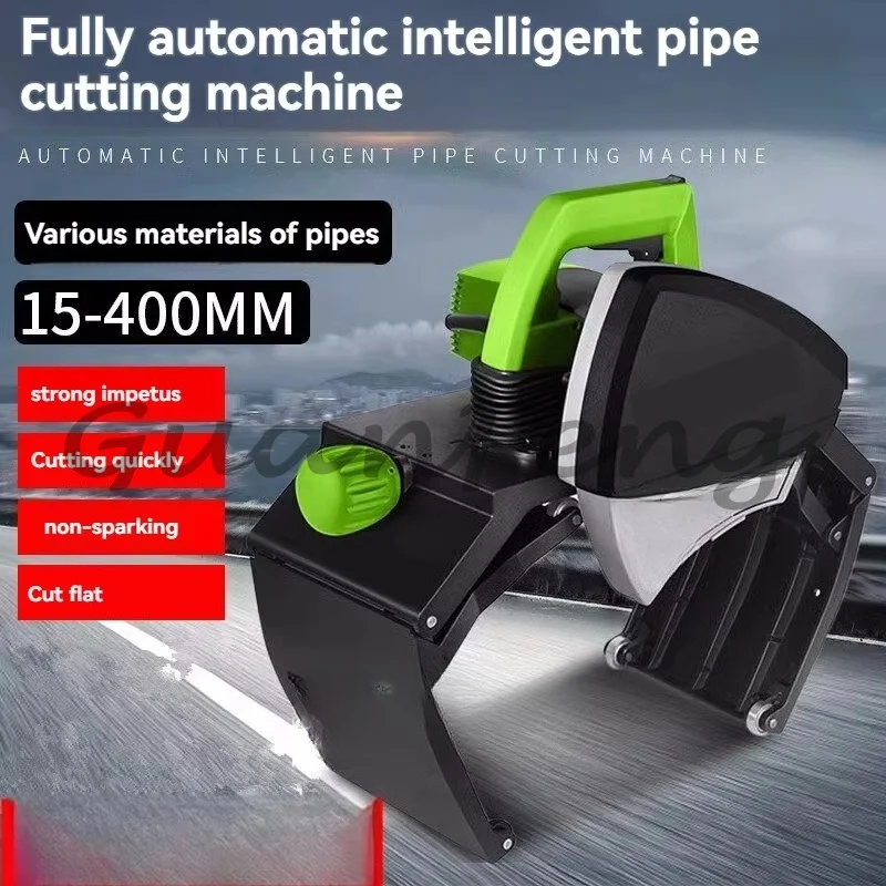 ZD220 Handheld Electric Pipe Cutting Machine 1200W 15-220mm Portable Copper Steel Tube Orbital Pipe Cutter