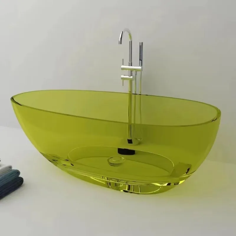 

China Supply Good Quality Deep Freestanding Bathtub Clear Bathtubs
