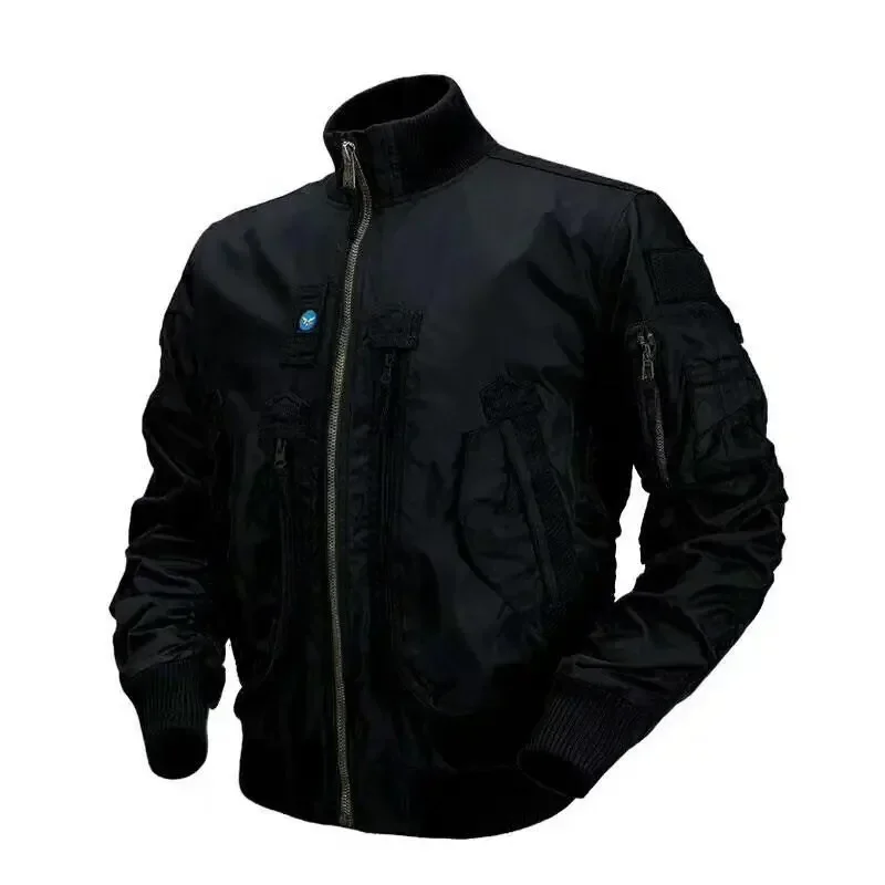 Blouson aviateur pour homme, vêtements de l'armée, automne, coupe-vent, mari, pilote, moto, OupillM65, uniforme militaire, manteau masculin