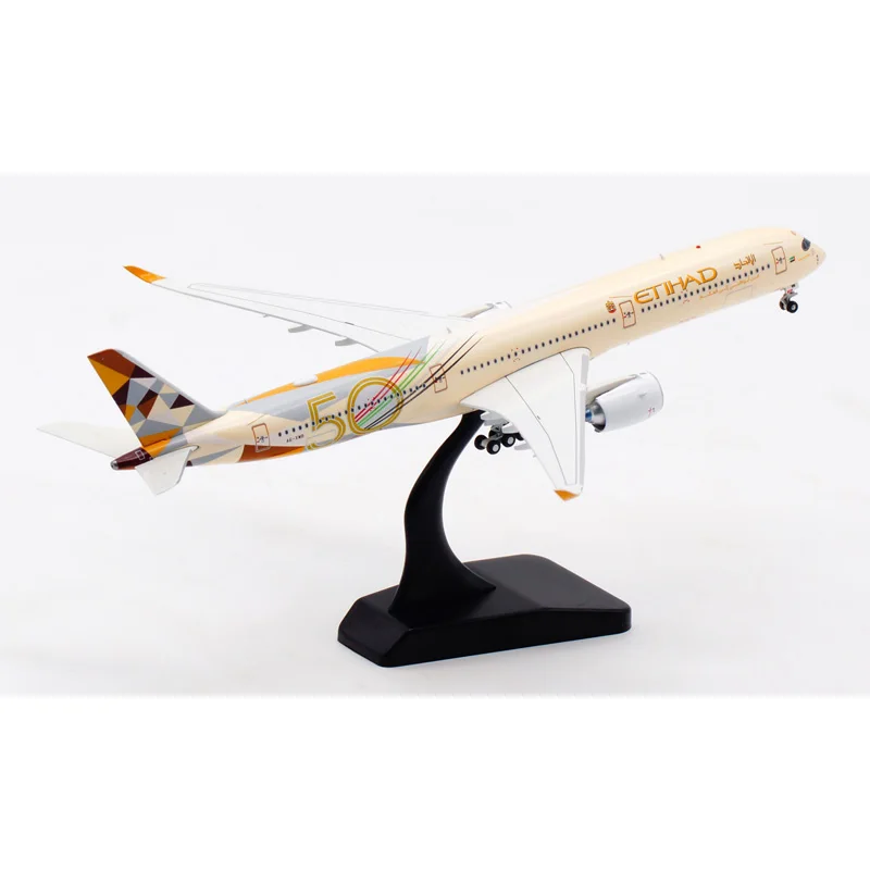 1/400 Scale Aviation AV4145 Etihad Airways Passenger A350-1000 A6-XWB Passenger Aircraft Model Collecting Toy Gifts