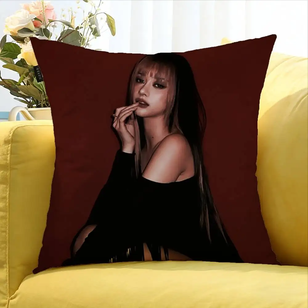K-KATSEYE M-Megan Various Sizes Square Pillow Case For Car Home Bedchamber Decor 5