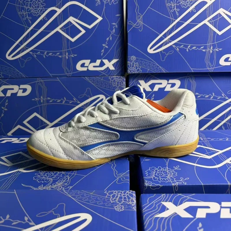 

2026 New Trend Badminton Shoes Men Anti-Slippery Indoor Court Shoes Men Lacing Table Tennis Shoe Wearable Sports Shoe Mans