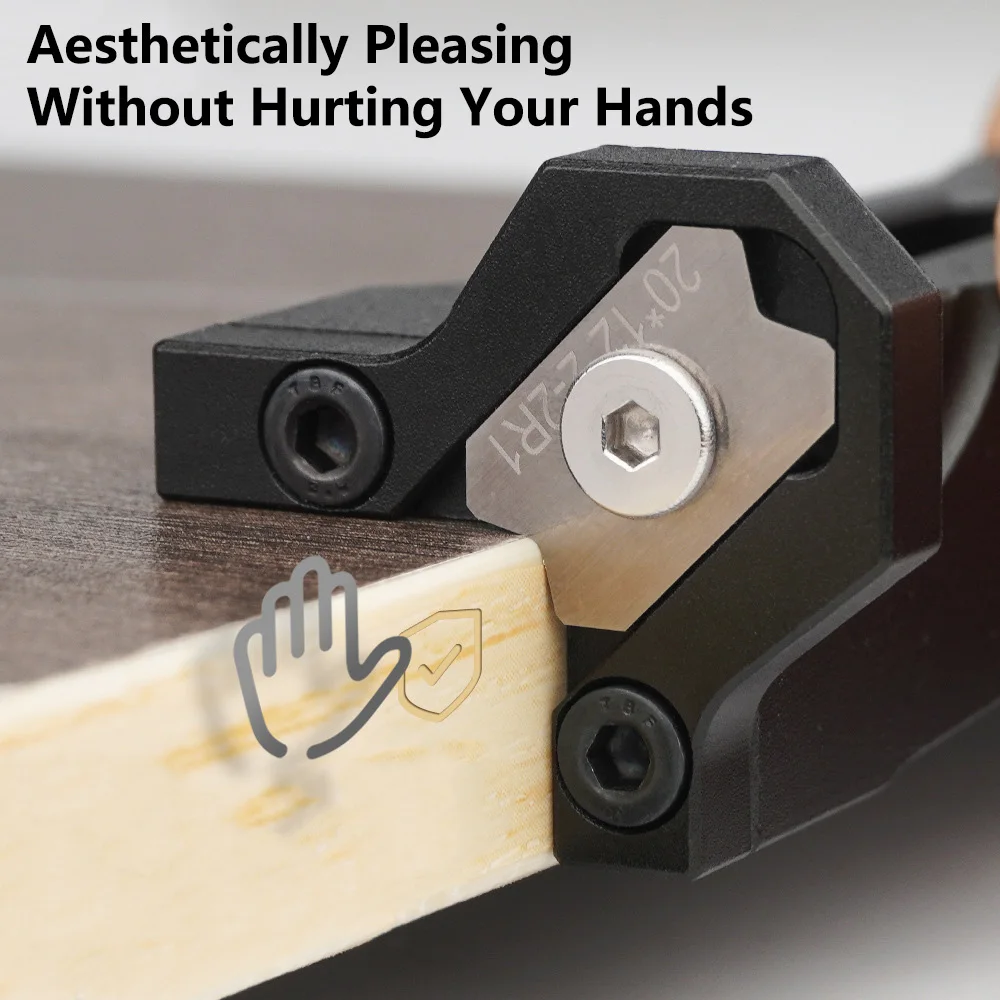 Blade Edge Banding Trimmer Woodworking planing Trimmer Manual Planer Tungsten Steel Blades Sanding Furniture Edges Portable