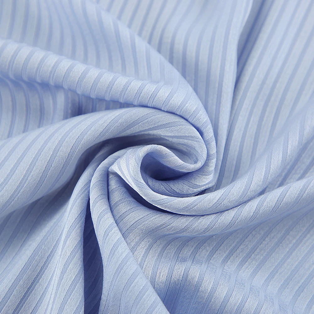 Early Autumn Ice Silk Shirt High Quality Office Lady Fashion Long Puff Sleeve Single Breasted Lapel Versatile Women's Top