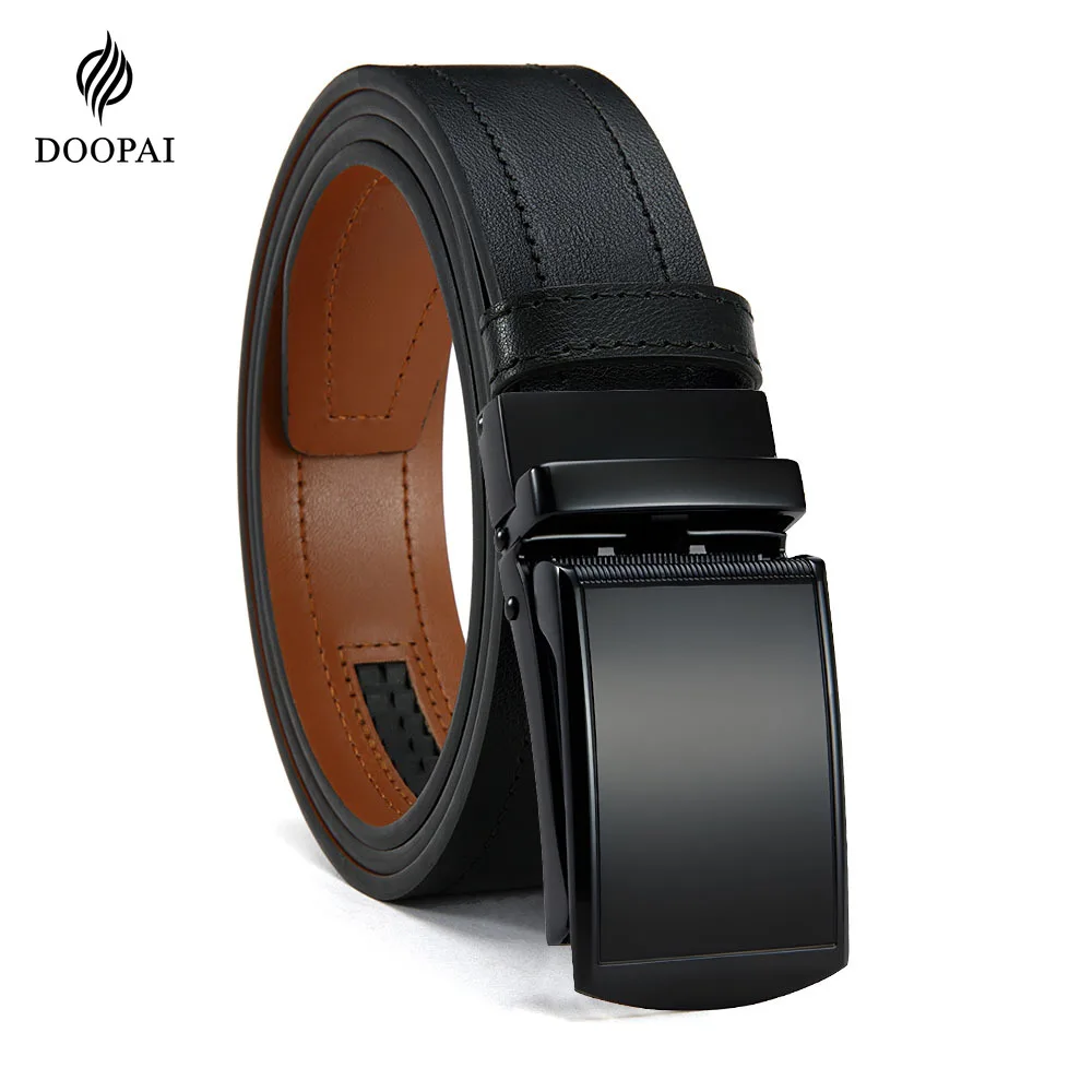 

DOOPAI мужской ремень из искусственной кожи в стиле ретро в западном стиле, модный ремень с пряжкой из сплава, мужской элитный роскошный брендовый джинсовый ремень для женщин