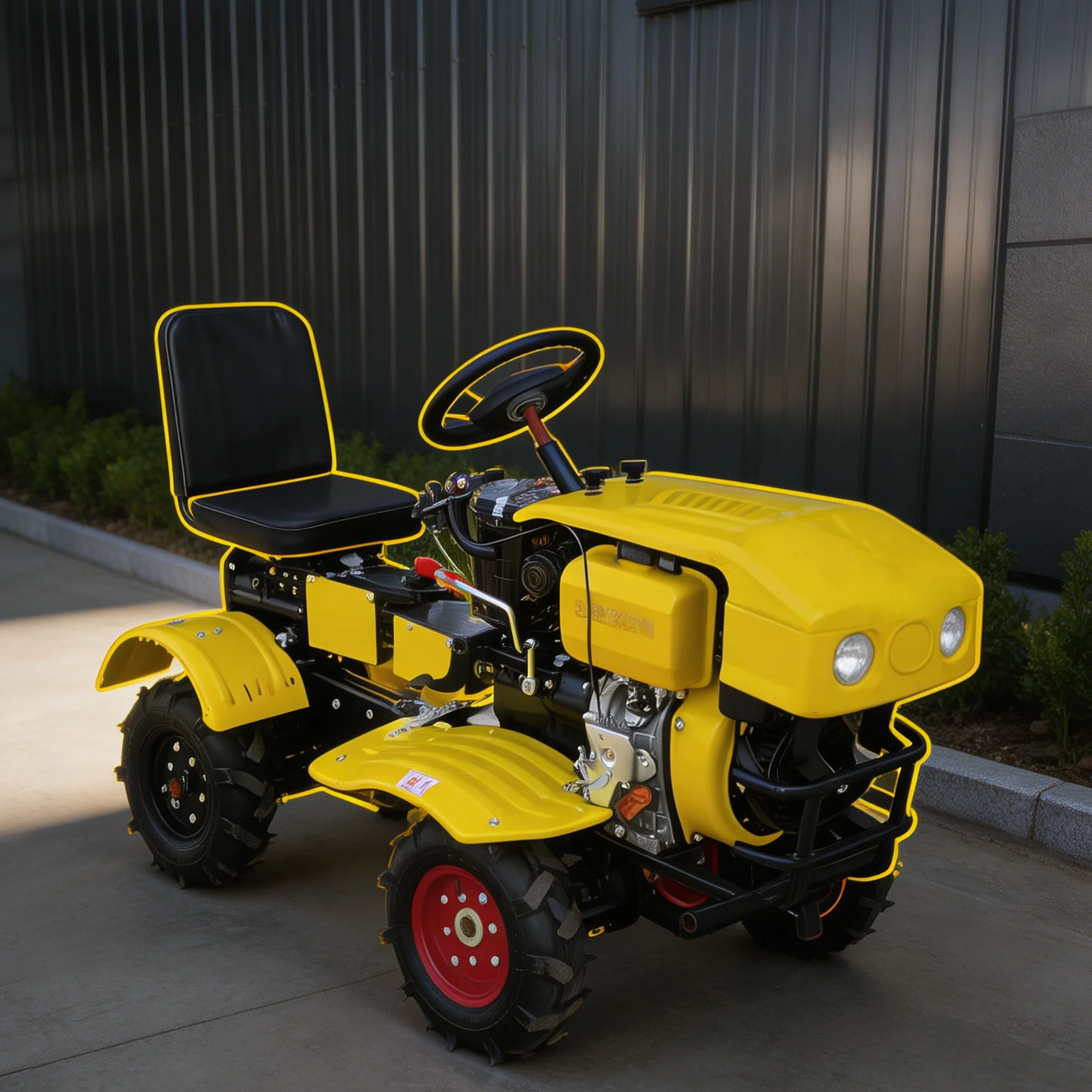 -For Mini Farm Tractor with Dual Independent Gearbox and 5 Speed Control for Precision Rotary Tilling and Ditching*