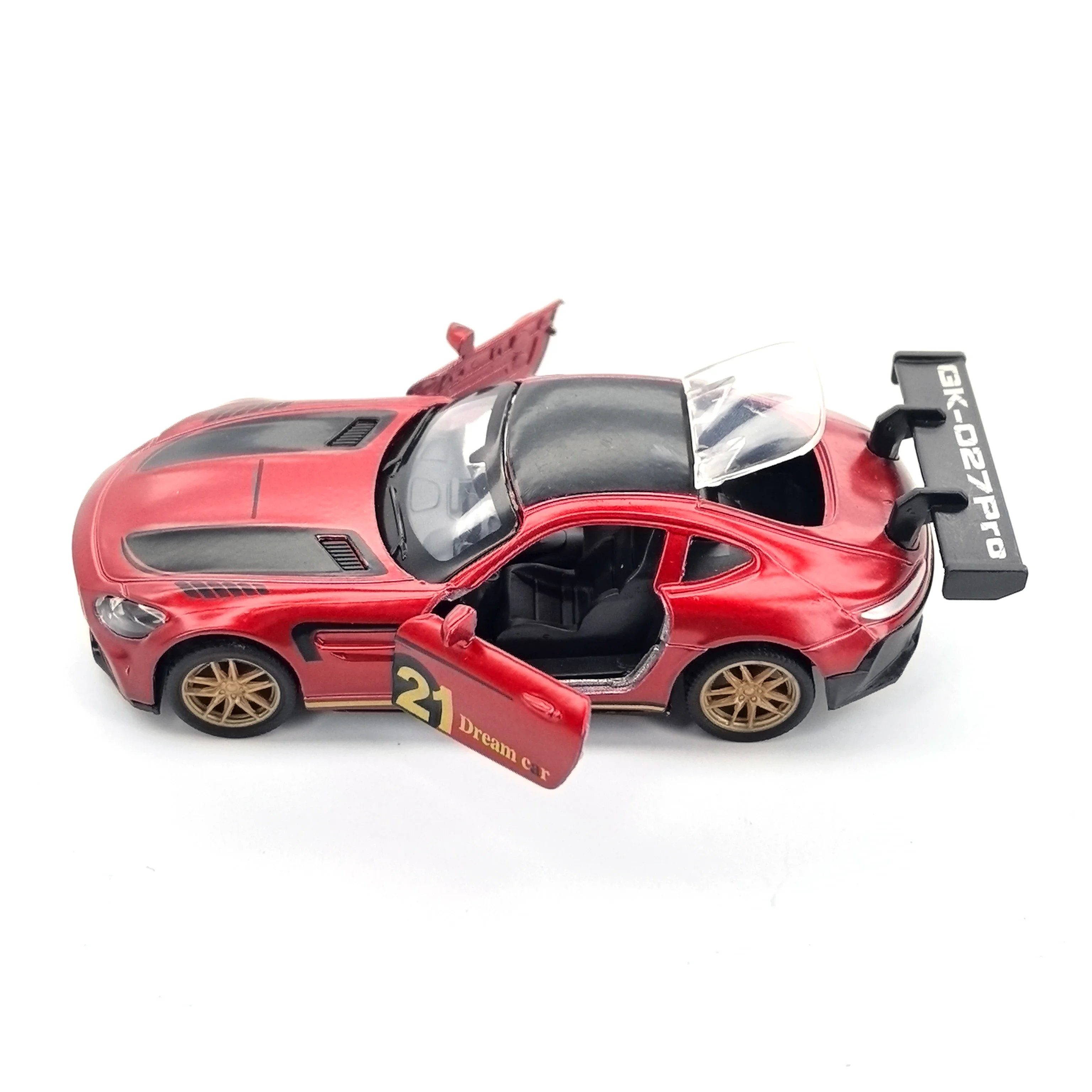 Jongens Legering Speelgoedautomodel Kinderen Pull-back Realistische Sportwagen Racewagen Speelgoed voor kinderen Speelvoertuigmodel