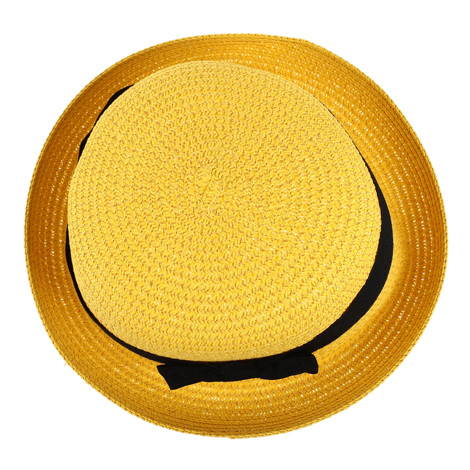

Dome Sun Women Straw Beach Cap Sweet Bowknot Foldable Free Size Summer Women 56cm 58cm Yellow Summer Hats