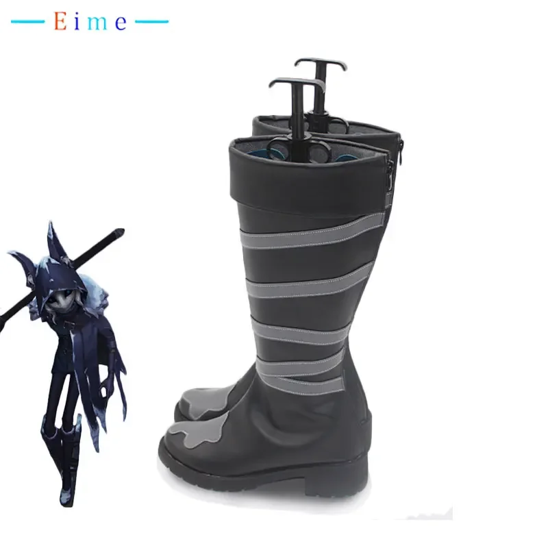 لعبة الهوية الخامس ليلة مراقب Ithaqua تأثيري أحذية بولي أحذية أحذية من الجلد هالوين كرنفال الأحذية تأثيري الدعامة مخصص