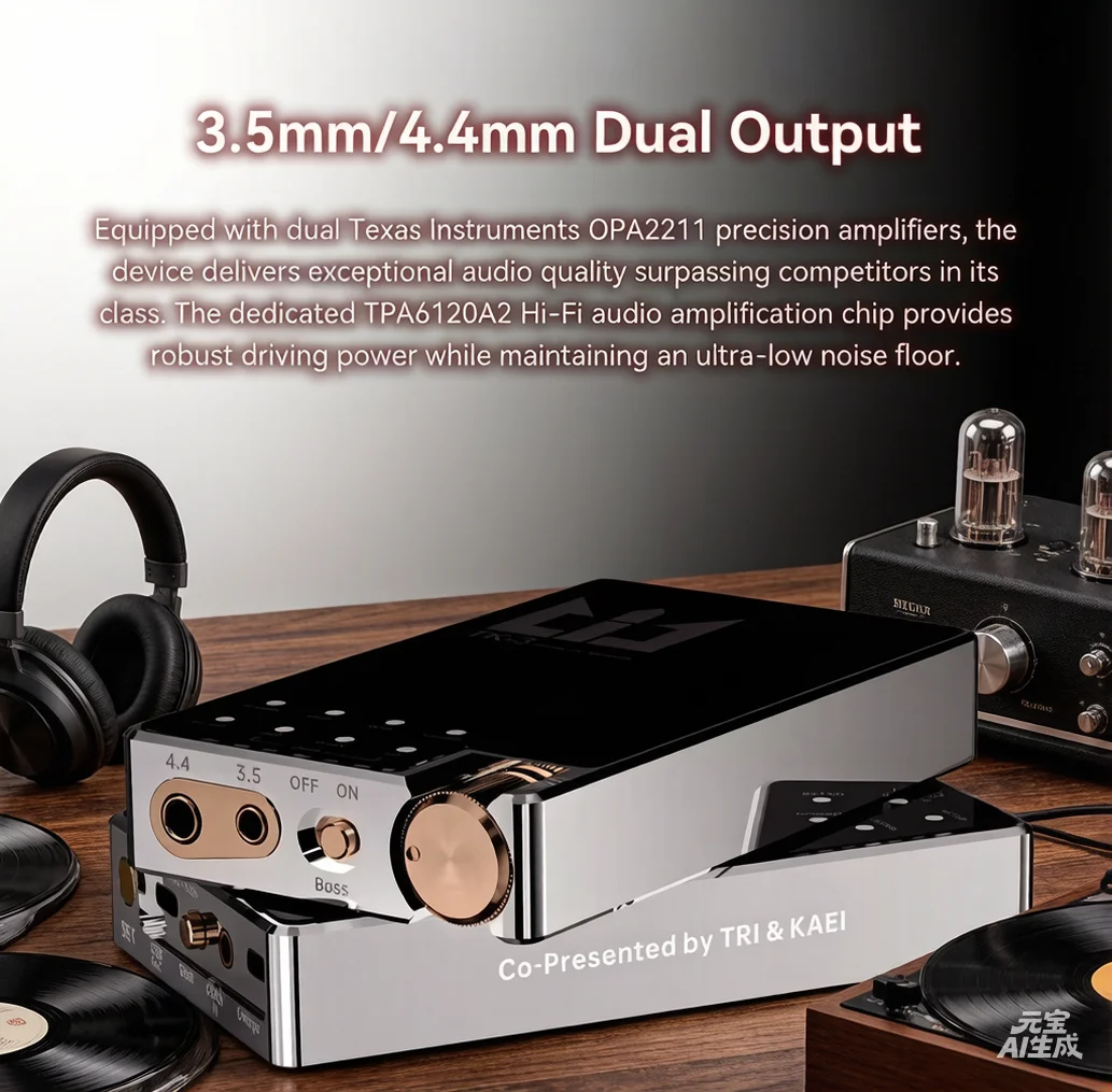 

Наушники TRI TK3 HIFI с Bluetooth, DAC-усилителем, двумя чипами Qualcomm QCC ES9039Q2M, декодером USB/Bluetooth/коаксиального/SPDIF входа