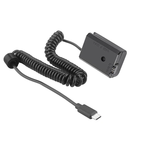 Imagen 2 del producto PD USB-C AC-PW20 NP-FW50 adaptador de corriente de batería simulada para Sony ZV-E10 A7M2 A7II A7S2 A7R A7RII A6000 A6300 A6400 A6500
