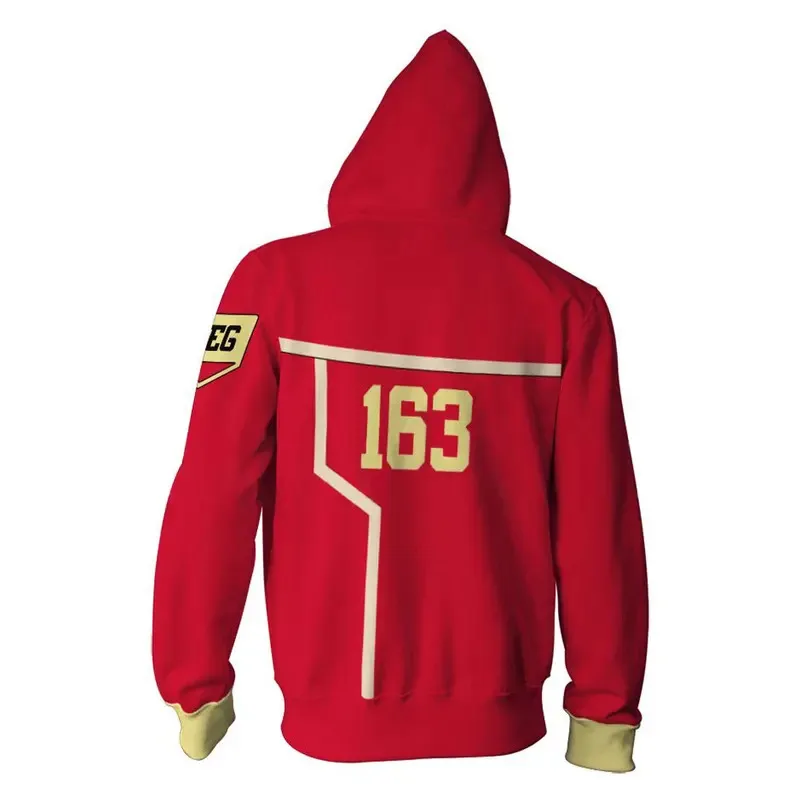 

Egghead Island cosplay Luffy anime One Cos Piece hooded sweatshirt 3D printed hooded sweatshirt men's and women's jacket Hallowe