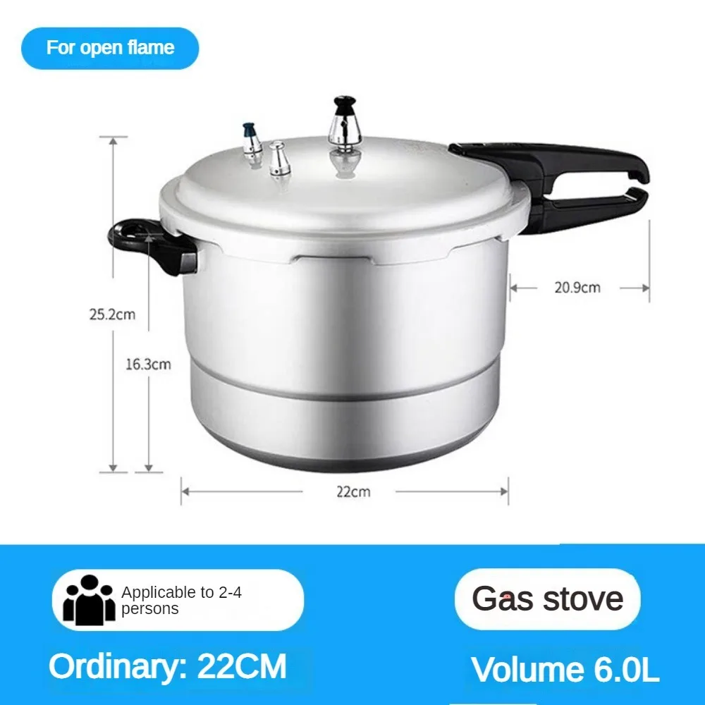 Pressure Cooker Household Gas Induction Cooker Universal Explosion-proof Mini Pressure Cookers Small Open Flame Soup Pot