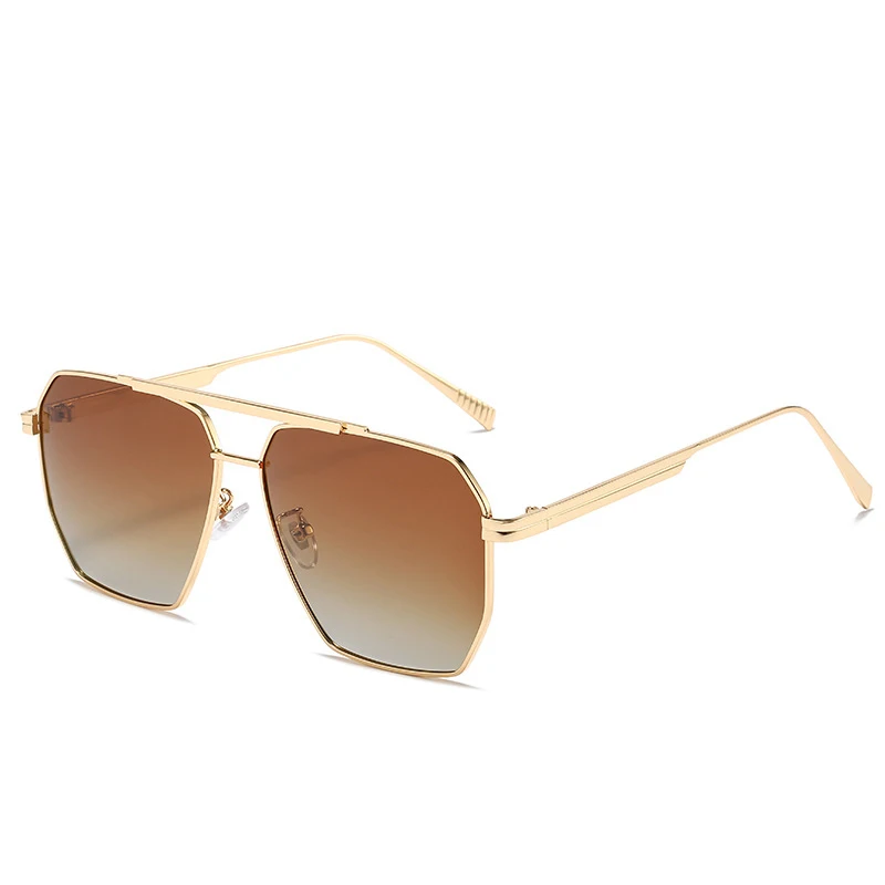 Retro Oversized Square Polarized Sunglasses Women Vintage  display picture 2