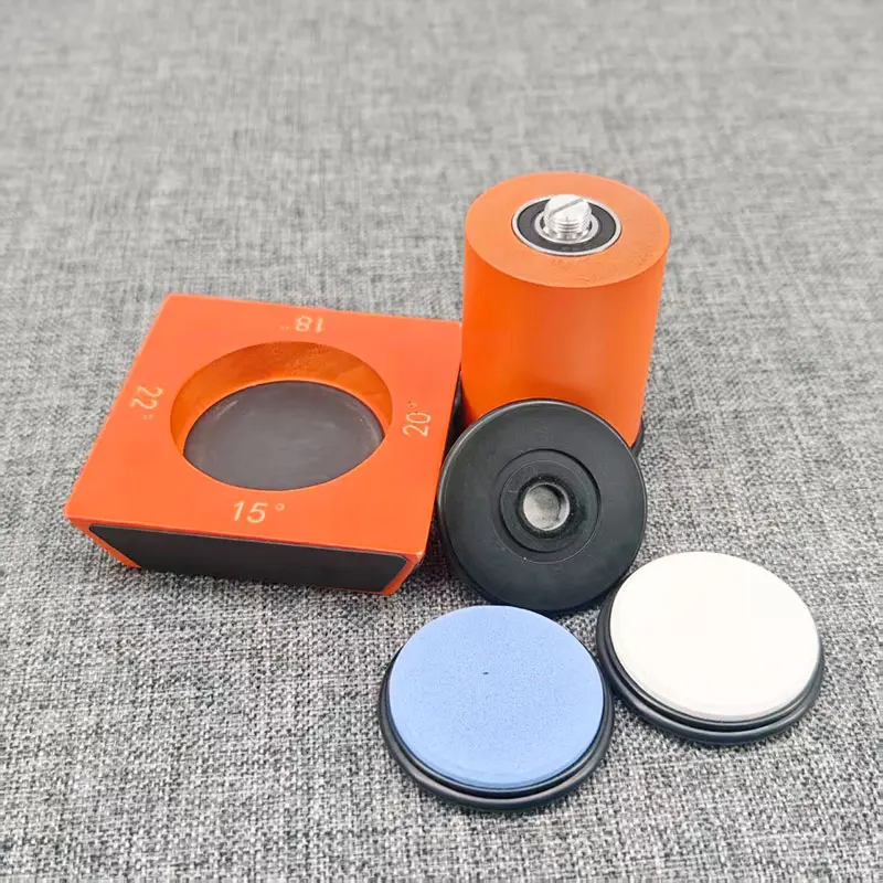 

Оранжевая четырехугольная квадратная точилка для ножей, набор точилок для ножей с вращающимся колесом, точильный камень с вращающимся колесом
