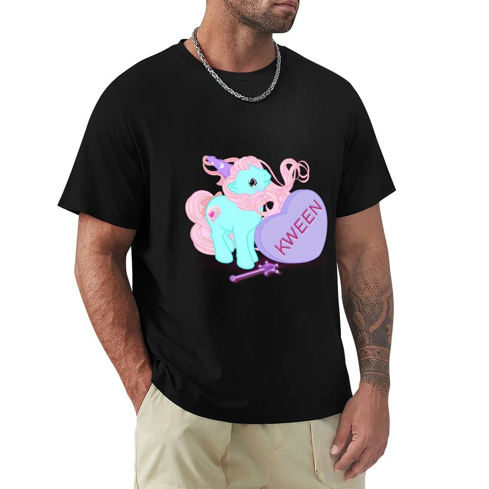 Conversation Heart Princess Serena T-Shirt cotton graphic tees customs boys whites sublime men graphic tees